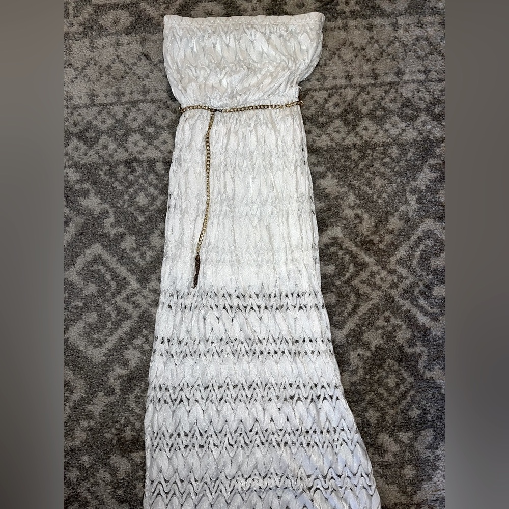Strapless Maxi Dress